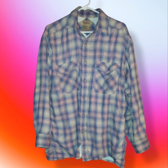 Sports AField Shirts Sports Afield Button Down Flannel Shirt With